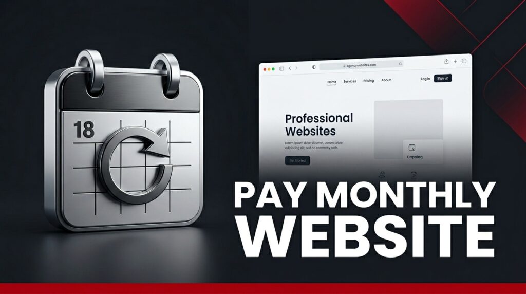 Pay monthly website plan - how subscription web design works