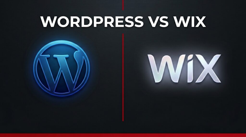 WordPress vs Wix comparison for small and medium business websites