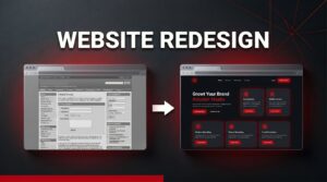 Website redesign before and after for a small and medium business | Espejo Studio