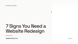 7 Signs You Need a Website Redesign